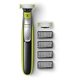 Philips OneBlade QP2530/30 - Recortador de Barba con 4 Peines de 1,2,3,5 mm...