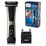Philips Serie 7000 BG7025/15 - Afeitadora corporal con cabezal de recorte y...