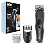 Braun Recortadora Corporal 5 BG5350, Afeitadora Corporal Masculina Con...