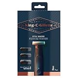 King C. Gillette Style Master Recortadora de Barba sin cables para hombre...