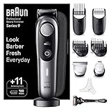 Braun Recortadora de Barba Series 9, Máquina Cortar Pelo, Cortapelos...