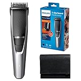 Philips Beardtrimmer Serie 3000, Barbero Recortadora de Barba con...