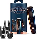 King C. Gillette Kit De Recortadora De Barba Inalámbrica Para Hombre Con...